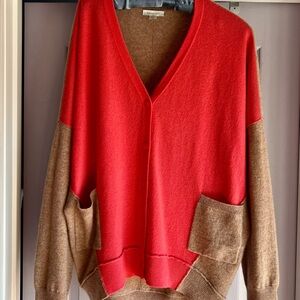 Garnet Hill 100% Cashmere Cardigan